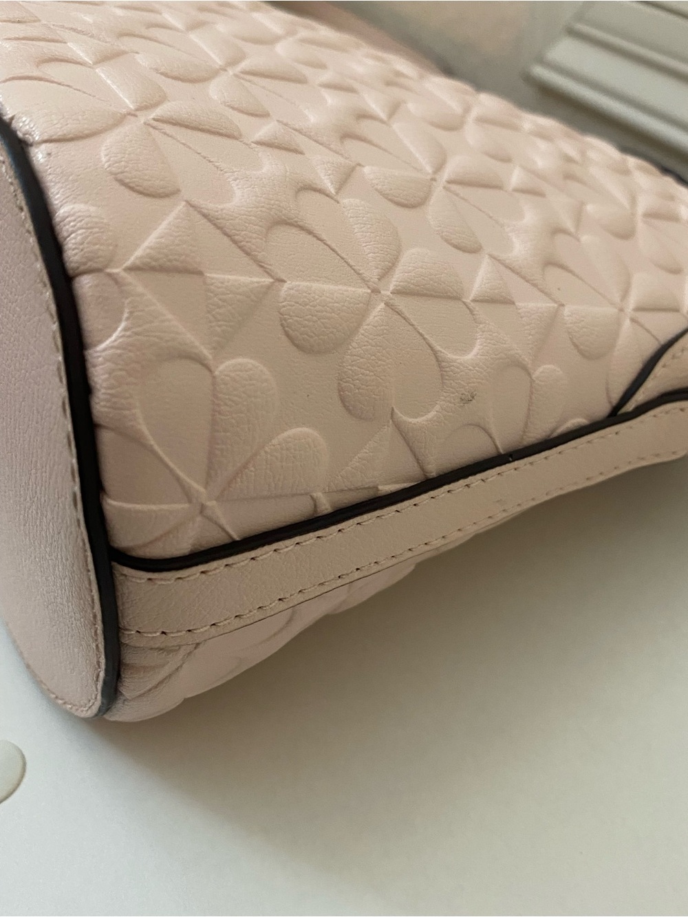 kate spade Blush Quilted Floral Crossbody with Matching Wallet - Picture 9 of 13